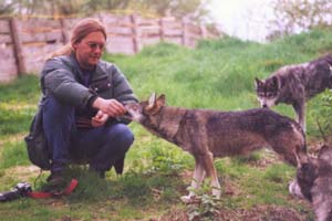 zu Besuch im Wolfswinkel